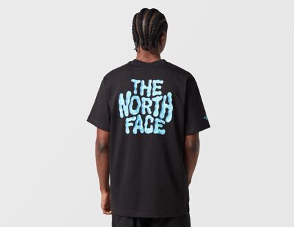The North Face Drip Logo T-Shirt, zwart