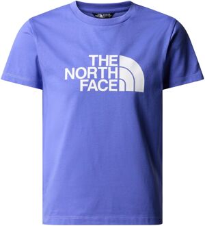 The North Face Easy Shirt Junior blauw - wit - L-152/164