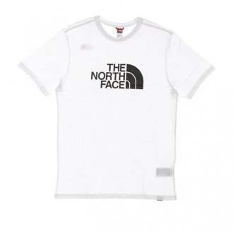 The North Face Easy Tee Wit Streetwear The North Face , White , Heren - Xl,L,M,S,Xs