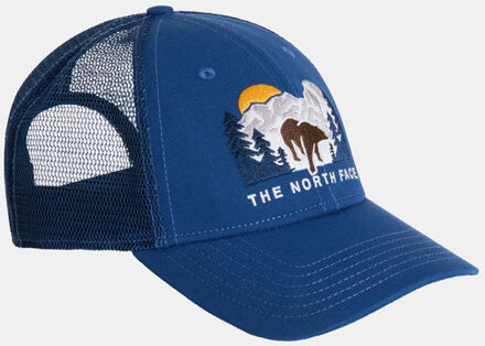 The North Face Embroidered Mudder Trucker Pet Blauw - One size