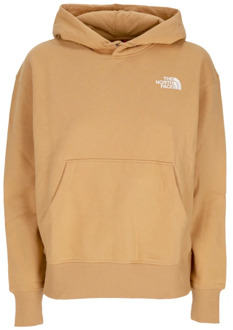 The North Face Essential Almond Butter Hoodie voor dames The North Face , Brown , Dames - L,Xs