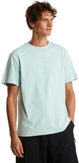 The North Face Essential Center Logo Casual T-shirt Heren M Blauw