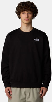 The North Face Essential Crew Trui Zwart - L