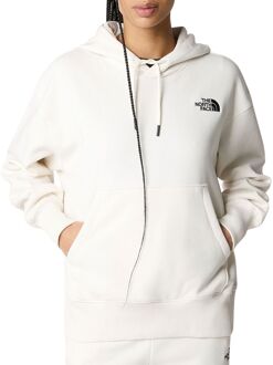 The North Face Essential Hoodie Dames wit - L