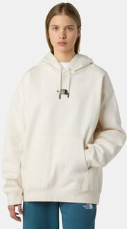 The North Face Essential Hoodie Trui Dames Wit - M