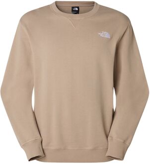 The North Face Essential Lite Crew Casual Sweater Heren M Bruin