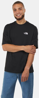 The North Face Essential Oversized T-shirt Zwart - M