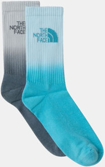 The North Face Everyday Crew Sock Dip Dye - 2 Paar Blauw - L