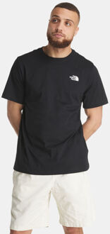 The North Face Evolution Box NSE Casual T-shirt Heren L Zwart