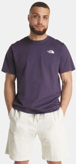 The North Face Evolution NSE Box Regular T-shirt Paars - XS