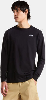 The North Face Evolution Simple Dome Regular LS Shirt Zwart