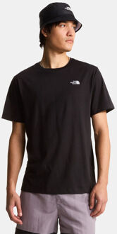 The North Face Evolution Simple Dome Regular T-Shirt Zwart - M