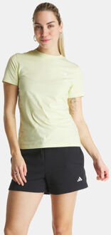 The North Face Evolution Simple Dome Slim T-Shirt Dames Geel - XS