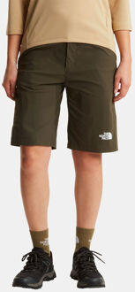 The North Face Exploration Korte Broek Dames Groen - US 2 Regular