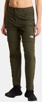 The North Face Exploration Reg Straight Afritsbroek Dames Groen - US 12 Regular