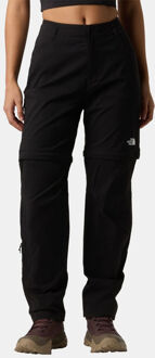 The North Face Exploration Reg Straight Afritsbroek Dames Zwart - US 4 Regular