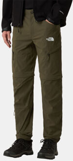 The North Face Exploration Reg Tapered Convertible Afritsbroek Groen - 32" Long
