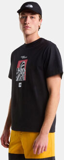 The North Face Explorer Relaxed Short Sleeve Tee-Grap T-Shirt Zwart - M