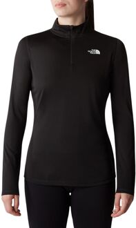 The North Face Flex 1/4 Zip Sweater Dames zwart - L