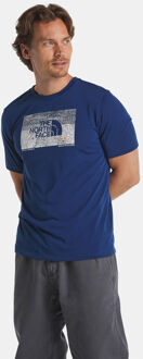 The North Face Foundation Abstract Graphic T-shirt Blauw - S