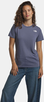 The North Face Foundation S/S Half D T-Shirt Dames Paars - L