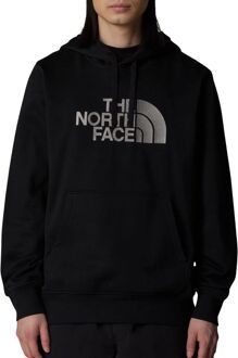 The North Face Geborduurde hoodie met kangoeroezak The North Face , Black , Heren - 2Xl,Xl,L,M,S,Xs