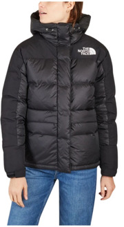 The North Face Gewatteerde Parka met Logo The North Face , Black , Dames