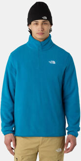 The North Face Glacier Fleece 1/4 Zip Fleecetrui Blauw - L