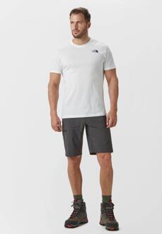 The North Face Heren SS Simple Dome T-shirt Wit - maat S