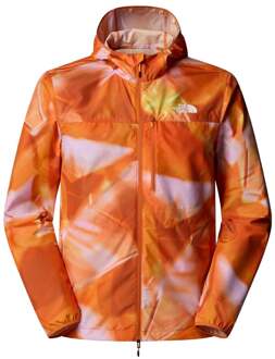 The North Face Higher Wind Hardloopjas Heren-Oranje - S