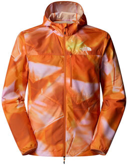 The North Face Higher Wind Hardloopjas Heren-Oranje - S