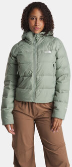 The North Face Hyalite Down Hoodie Donsjas Dames Groen - S