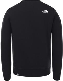 The North Face jeugdbox sweatshirt met ronde hals in zwart