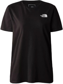The North Face Klimmen-geïnspireerd T-shirt The North Face , Black , Dames - L,M,S,Xs