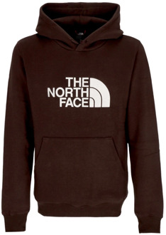 The North Face Kolenbruine hoodie met kangoeroezak The North Face , Brown , Heren - Xl,S