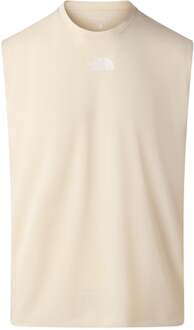 The North Face Lightbright Graphic Hardloopshirt Heren crème - S