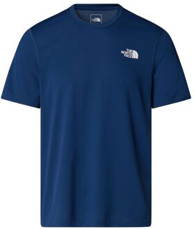 The North Face Lightbright Hardloopshirt Heren-Donkerblauw - S