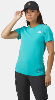 The North Face Lightning Alpine S/S T-Shirt Dames Blauw - M