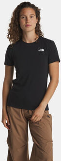 The North Face Lightning Alpine S/S T-Shirt Dames Zwart - XS