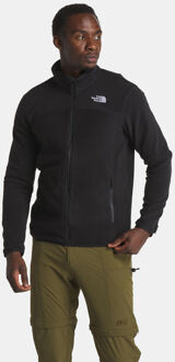 The North Face M 100 Glacier Full Zip Zwart - S