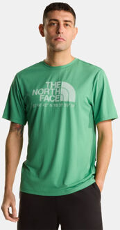 The North Face M 24/7 S/S Tee Logo Graphic Reg T-Shirt Groen - XL