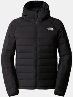 The North Face M Belleview Stretch Down Hoodie Zwart - L