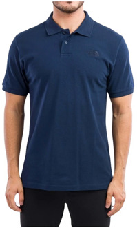 The North Face M Polo Piquet Blauw - L