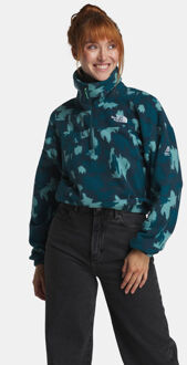 The North Face Mountain Athletics 1/4 Zip-Print Fleecetrui Dames Blauw - XL