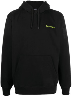 The North Face Mountain Heavyweight hoodie met logo- en backprint Zwart