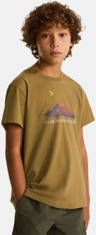 The North Face Mountain Night Relaxed T-Shirt Junior Groen