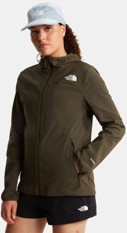 The North Face Nimble Hoodie 2 Softshell Jas Dames Groen