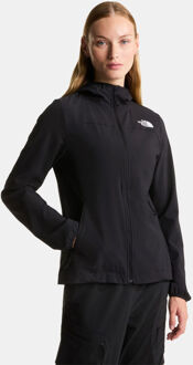 The North Face Nimble Hoodie 2 Softshell Jas Dames Zwart - XL