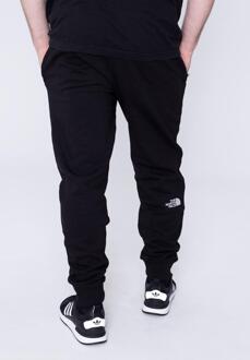 The North Face NSE Heren Fleece Cuffed Joggers Broek Zwart