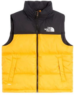 The North Face Nuptse 1996 Mouwloze Donsjas The North Face , Yellow , Heren - L,Xs